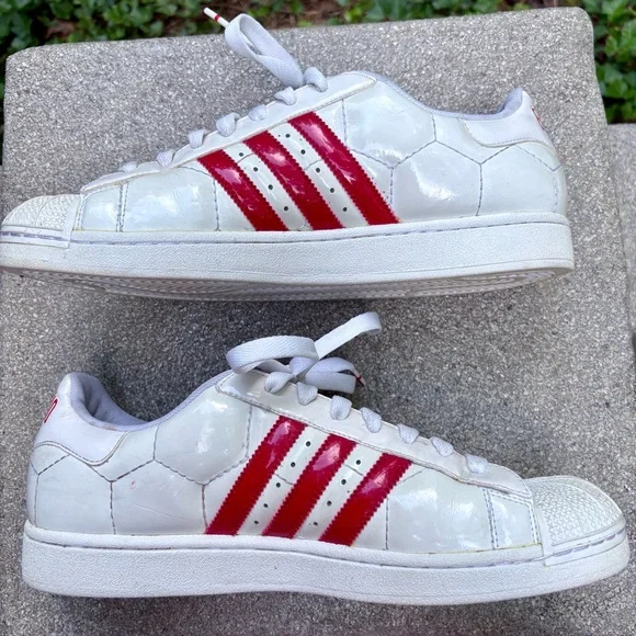 Rare Adidas Superstar World Cup England Soccer Football Sz US12 Athletic Shoes - Picture 4 of 11